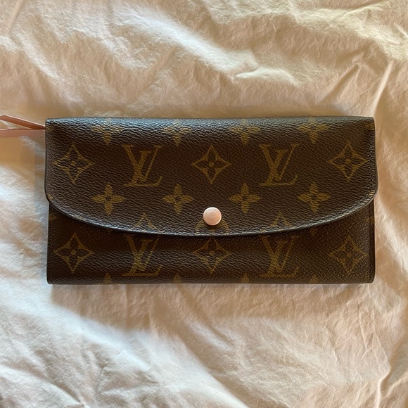 Louis Vuitton Rose Ballerine Emilie Wallet - Picture 1 of 9